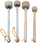 Bass drum sticks